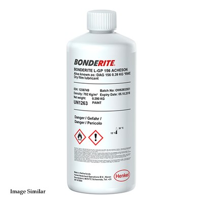 Bonderite L-GP 156 Dry Film Lubricant 0.39Kg Bottle (was Acheson)